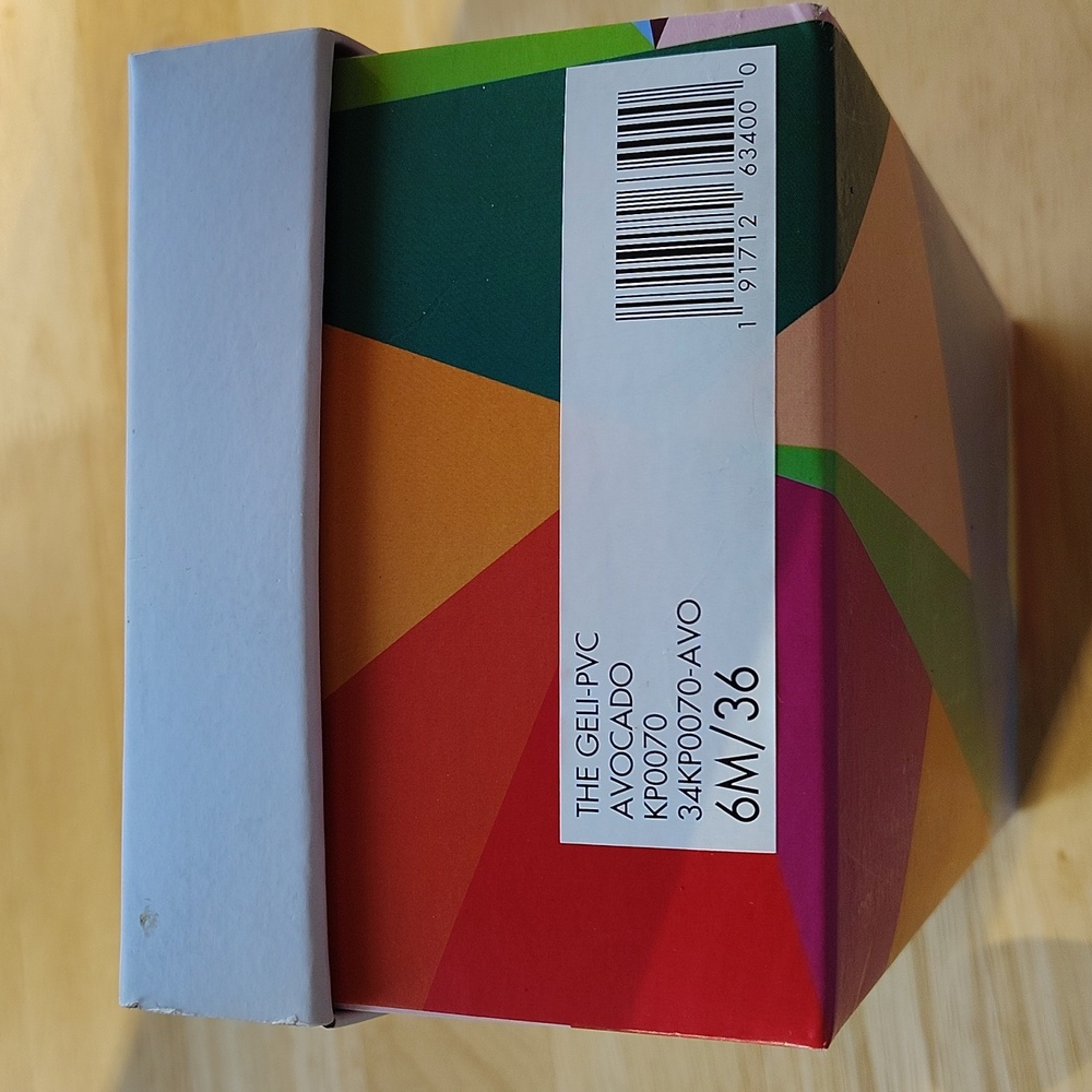 🥑 Katy Perry Geli Jelly Shoes. Avocado. New in The Box! Size 6 - Picture 7 of 9